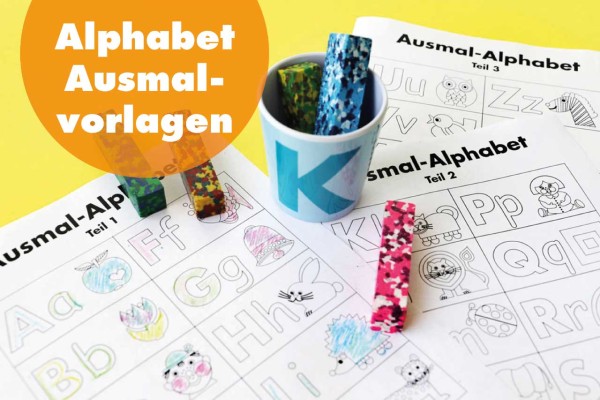 Ausmal-alphabet
