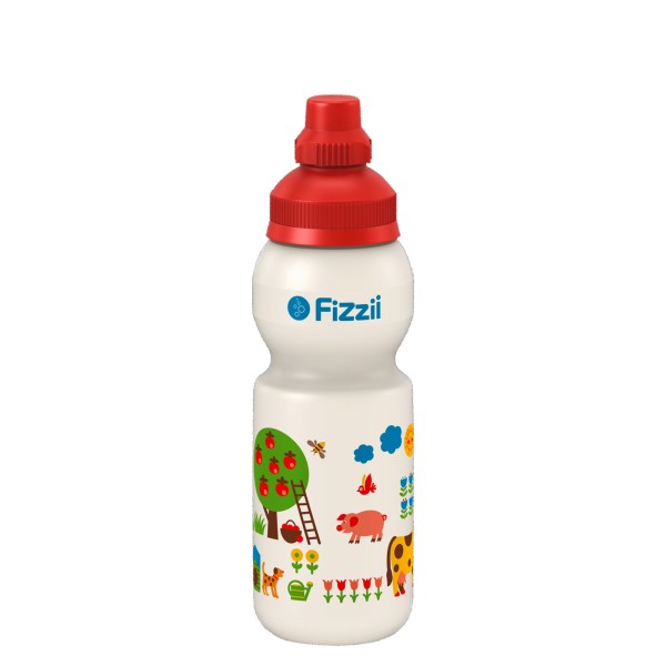 Fizzii Kleine Trinkflasche / Bauernhof